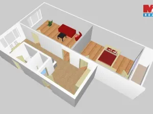 Prodej bytu 2+1, Chomutov, Pod Břízami, 61 m2