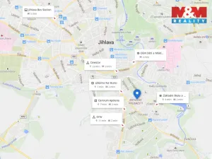 Pronájem bytu 1+1, Jihlava, Polní, 33 m2