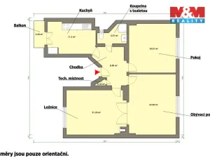 Pronájem bytu 3+1, Cheb, Valdštejnova, 86 m2