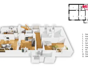 Prodej rodinného domu, Dašice, Třebízského, 123 m2