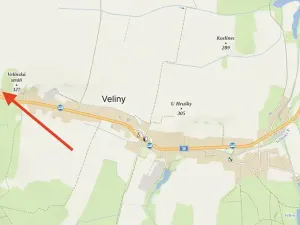 Prodej pozemku pro bydlení, Veliny, 1236 m2