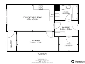 Pronájem bytu 2+kk, Praha - Hlubočepy, Divíškové, 48 m2