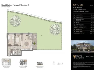Prodej bytu 3+kk, Praha - Dolní Chabry, Krbická, 80 m2