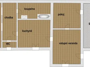 Prodej rodinného domu, Náchod - Běloves, Doubicova, 70 m2