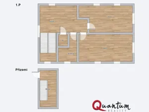 Pronájem bytu 2+1, Praha - Holyně, Za Knotkem, 89 m2