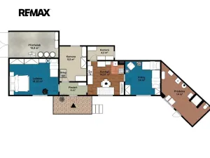Prodej rodinného domu, Dobřany, Důl Dobré Štěstí, 80 m2
