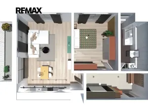 Prodej bytu 2+kk, Praha, 55 m2