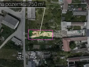 Prodej pozemku pro bydlení, Olomouc, 750 m2