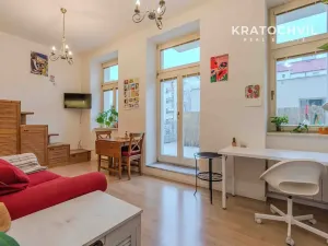 Pronájem bytu 1+kk, Praha - Bubeneč, Korunovační, 32 m2