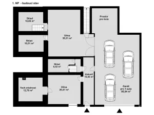 Prodej rodinného domu, Neuměřice, 150 m2