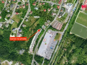 Prodej garáže, Zlín, Partyzánská, 18 m2
