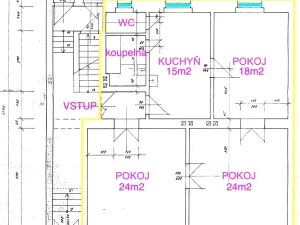 Pronájem bytu 3+1, Brno, Srbská, 89 m2