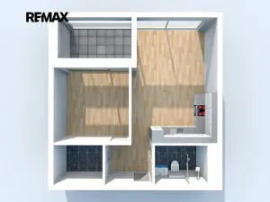 Pronájem bytu 2+kk, Plzeň, Truhlářská, 51 m2