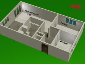 Prodej bytu 3+kk, Most, Petra Jilemnického, 75 m2