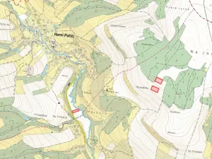 Prodej pole, Prostřední Poříčí, 9686 m2