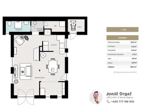 Prodej chaty, Křečovice, 102 m2
