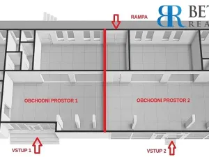 Pronájem obchodního prostoru, Přerov, Žerotínovo nám., 373 m2