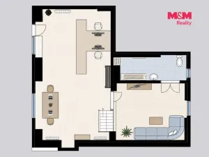 Pronájem obchodního prostoru, Kolín - Kolín III, Legerova, 61 m2