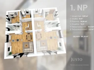 Prodej rodinného domu, Včelná, Okružní, 123 m2