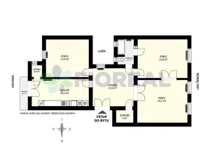 Prodej bytu 3+1, Praha - Josefov, Žatecká, 101 m2