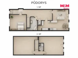 Prodej rodinného domu, Hodonín, tř. Dukelských hrdinů, 131 m2