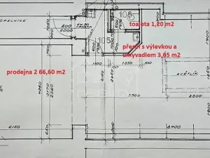 Pronájem obchodního prostoru, Trutnov, Havlíčkova, 95 m2