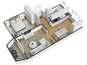 Prodej bytu 2+1, Žďár nad Sázavou, Brodská, 48 m2