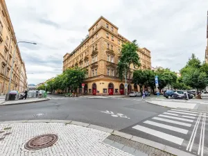 Pronájem bytu 1+kk, Praha - Karlín, Vítkova, 29 m2