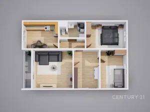 Pronájem bytu 3+1, Děčín, Dvořákova, 75 m2