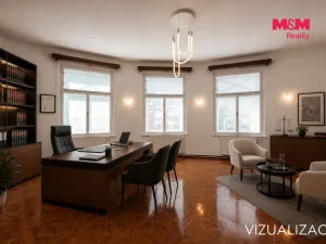 Pronájem kanceláře, Hradec Králové, Šafaříkova, 53 m2
