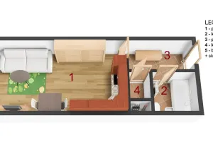 Prodej bytu 1+kk, Praha - Hostivař, Berlínská, 33 m2