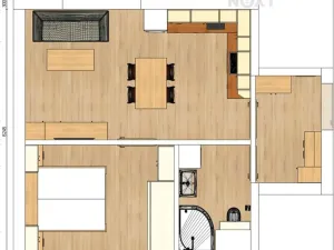 Prodej bytu 1+kk, Praha - Písnice, Libušská, 40 m2