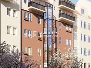 Prodej bytu 3+kk, Praha - Smíchov, Grafická, 55 m2