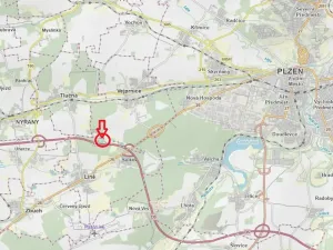 Prodej podílu lesa, Líně, 425 m2