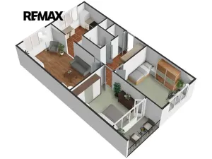 Pronájem bytu 3+1, Plzeň, Strážnická, 71 m2