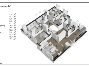 Prodej vícegeneračního domu, Chrudim, Čáslavská, 227 m2