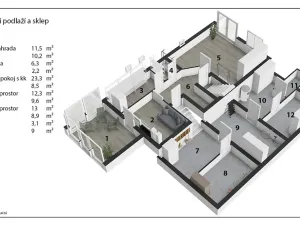 Prodej vícegeneračního domu, Chrudim, Čáslavská, 227 m2