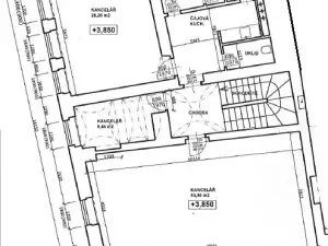 Pronájem kanceláře, Hradec Králové, Malé náměstí, 119 m2