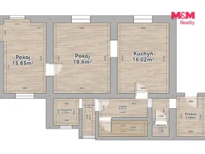 Pronájem rodinného domu, Spálené Poříčí, Jiráskova, 72 m2