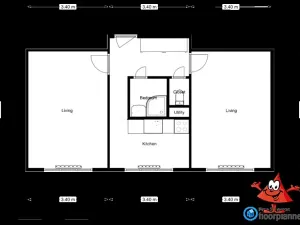 Pronájem bytu 2+1, Praha - Strašnice, Hostýnská, 51 m2