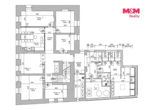 Pronájem rodinného domu, Vrátno, 302 m2