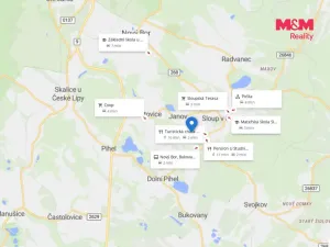 Prodej louky, Nový Bor - Janov, 5500 m2