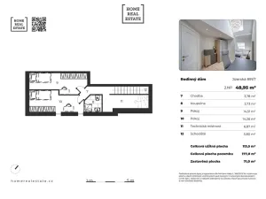 Prodej rodinného domu, Praha - Čakovice, Jizerská, 114 m2