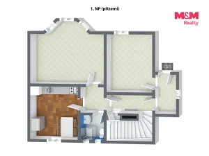 Prodej rodinného domu, Cheb, Dragounská, 113 m2