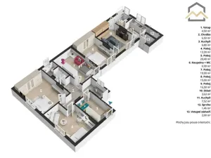 Prodej rodinného domu, Církvice, 124 m2