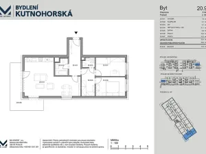 Prodej bytu 3+kk, Praha - Dolní Měcholupy, Kutnohorská, 77 m2