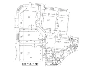 Pronájem bytu 4+1, Praha - Josefov, Bílkova, 142 m2