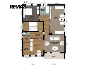 Prodej vícegeneračního domu, Veselí nad Lužnicí, K. H. Máchy, 350 m2