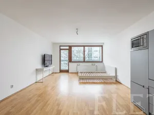 Pronájem bytu 1+kk, Praha - Holešovice, Osadní, 49 m2