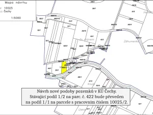 Prodej pole, Čechy, 4134 m2